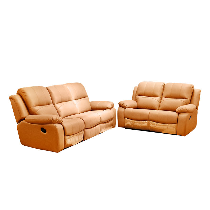 3+2 Colton L-Shape Recliner Leather Sofa
